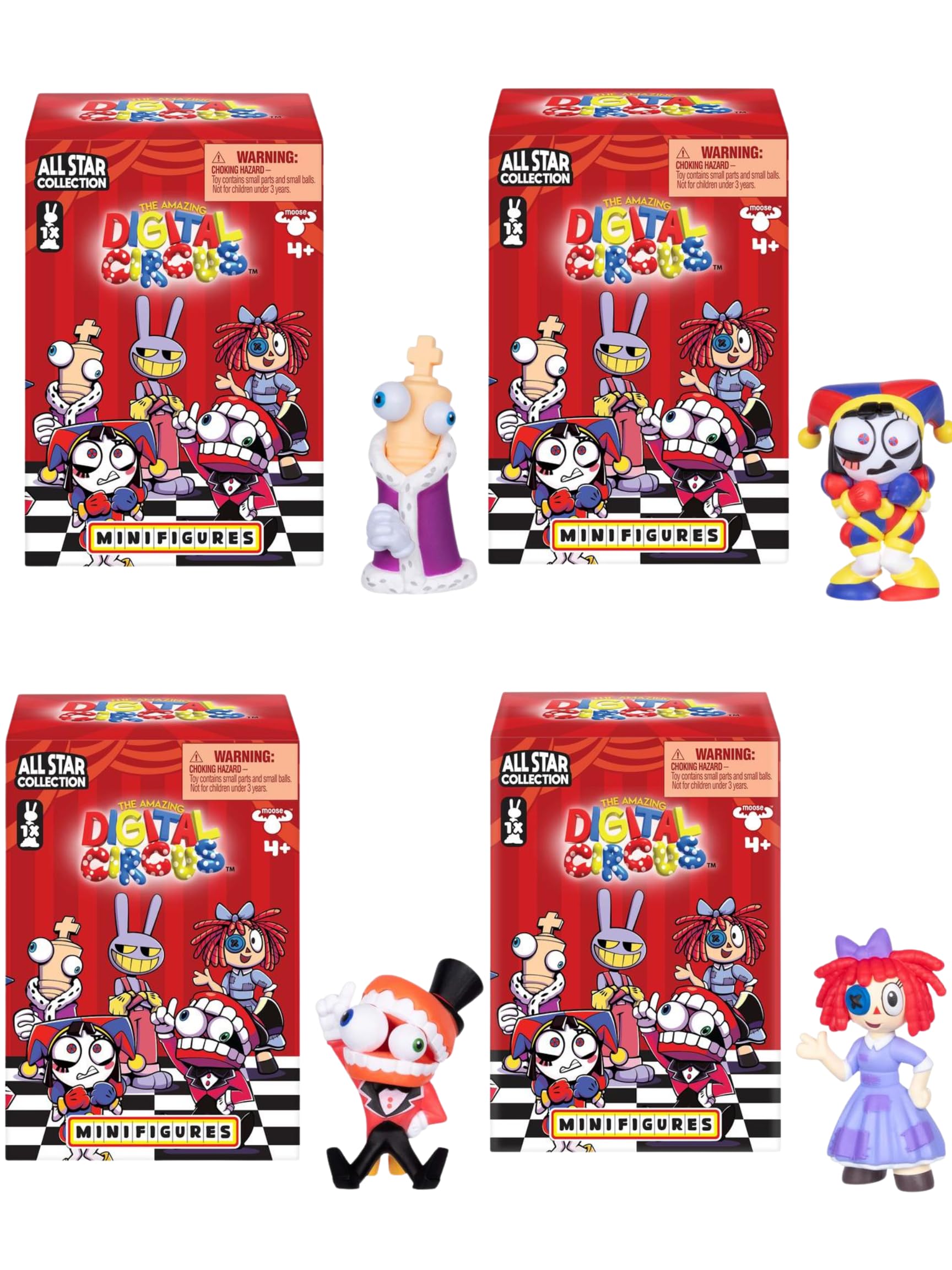 Amazon.com: The Amazing Digital Circus 2 Inch Mini Figures Mystery