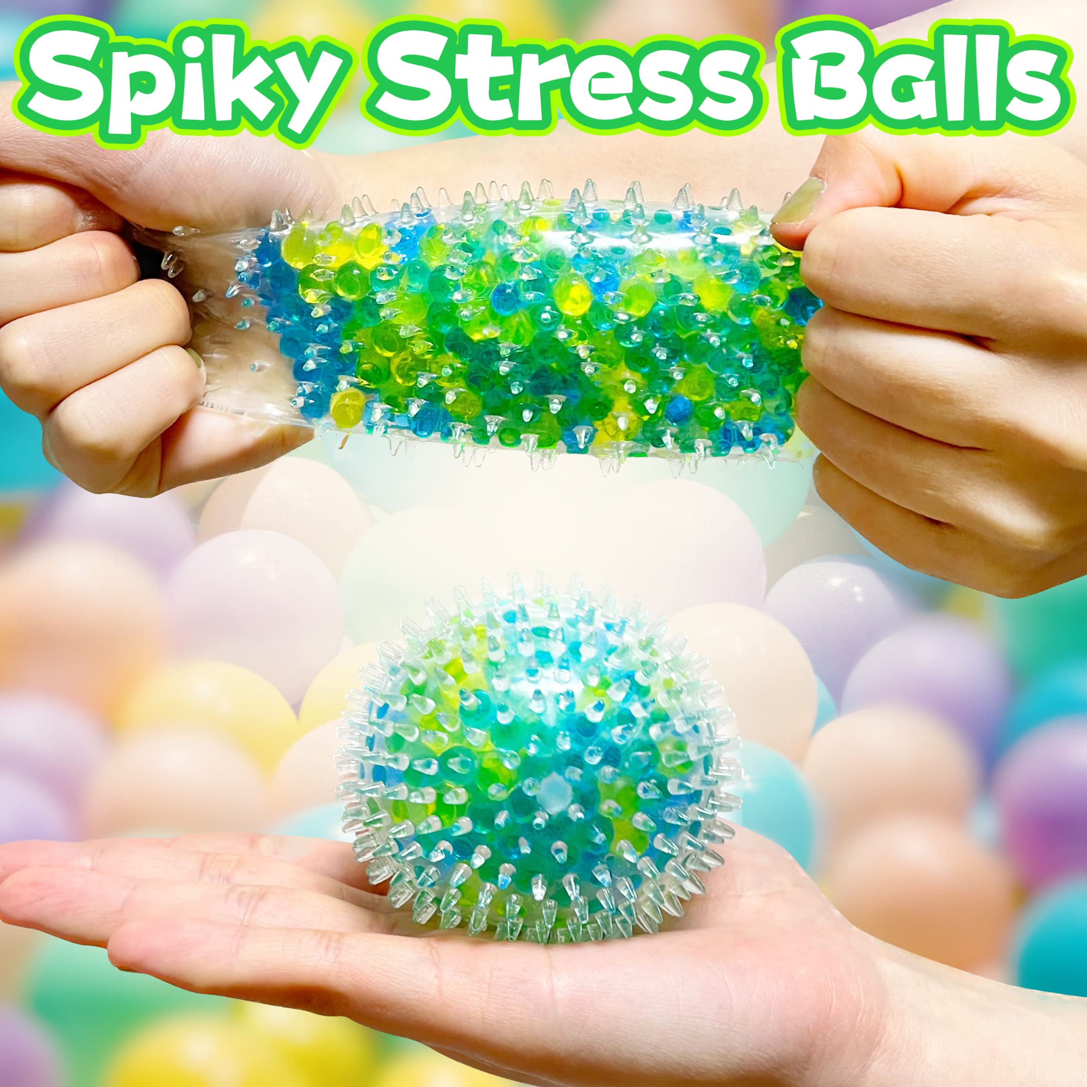 Amazon | Kawaite スクイーズボール 子供用 (1パック) スパイキー