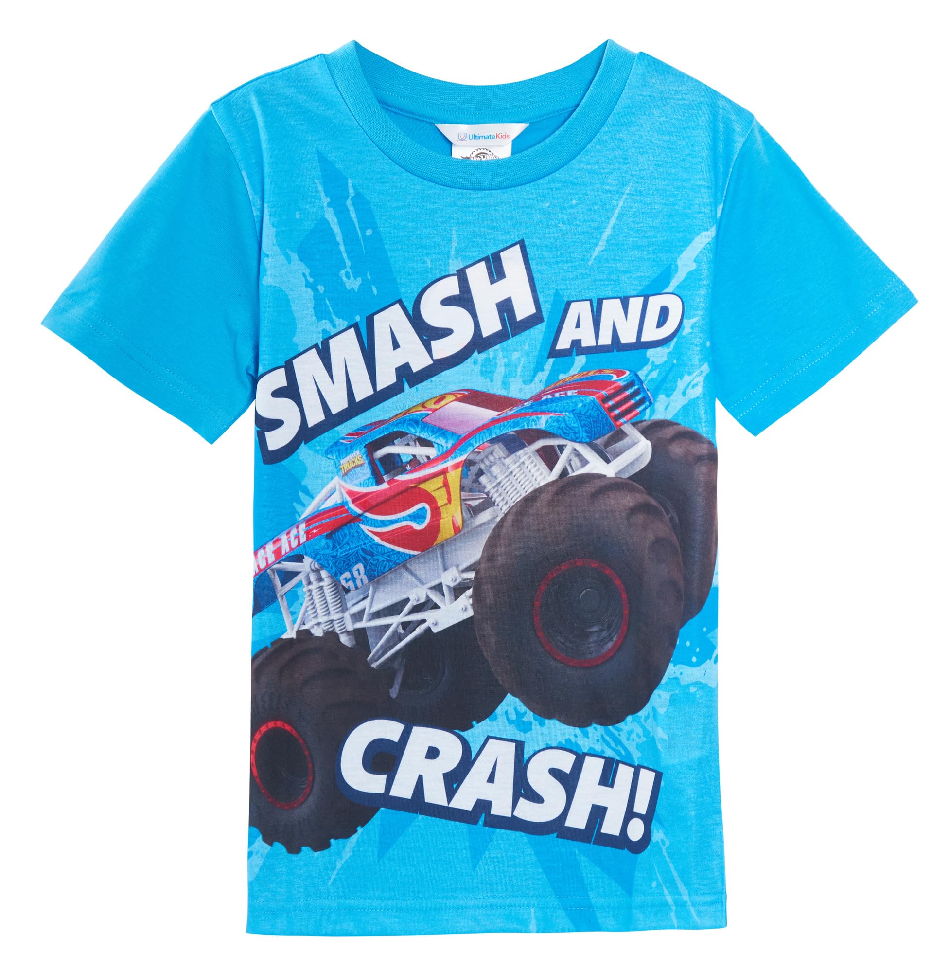 Hot Wheels Zestaw 3 Koszulek Monster Trucks Dla Dzieci Krótki Rękaw