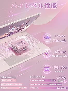 Amazon.co.jp: 2025 14インチ テンキーパッド付きノートパソコン