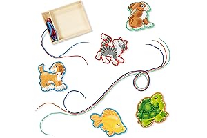 Melissa & Doug Lace and Trace Activity Set: Pets