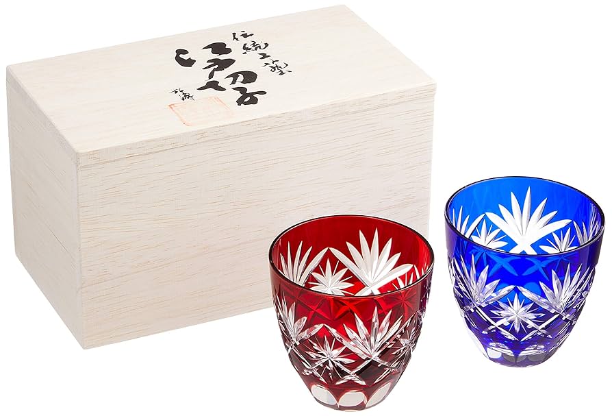 Amazon.com: Tajimaglas TG98-203-2 Tajima Glass, Edo Kiriko