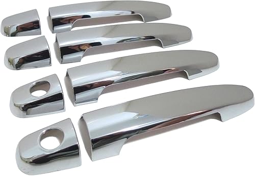 Juego de fundas cromadas para Toyota Camry 2001-2006  Corolla 2001-2006  Fortuner 2005+  Hilux Vigo 2005-2010  Innova 2004+  Prius 2004-2009  RAV4