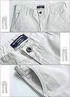 Vista 5 de Match Men's Athletic Fit Straight Leg Casual Pants #8036