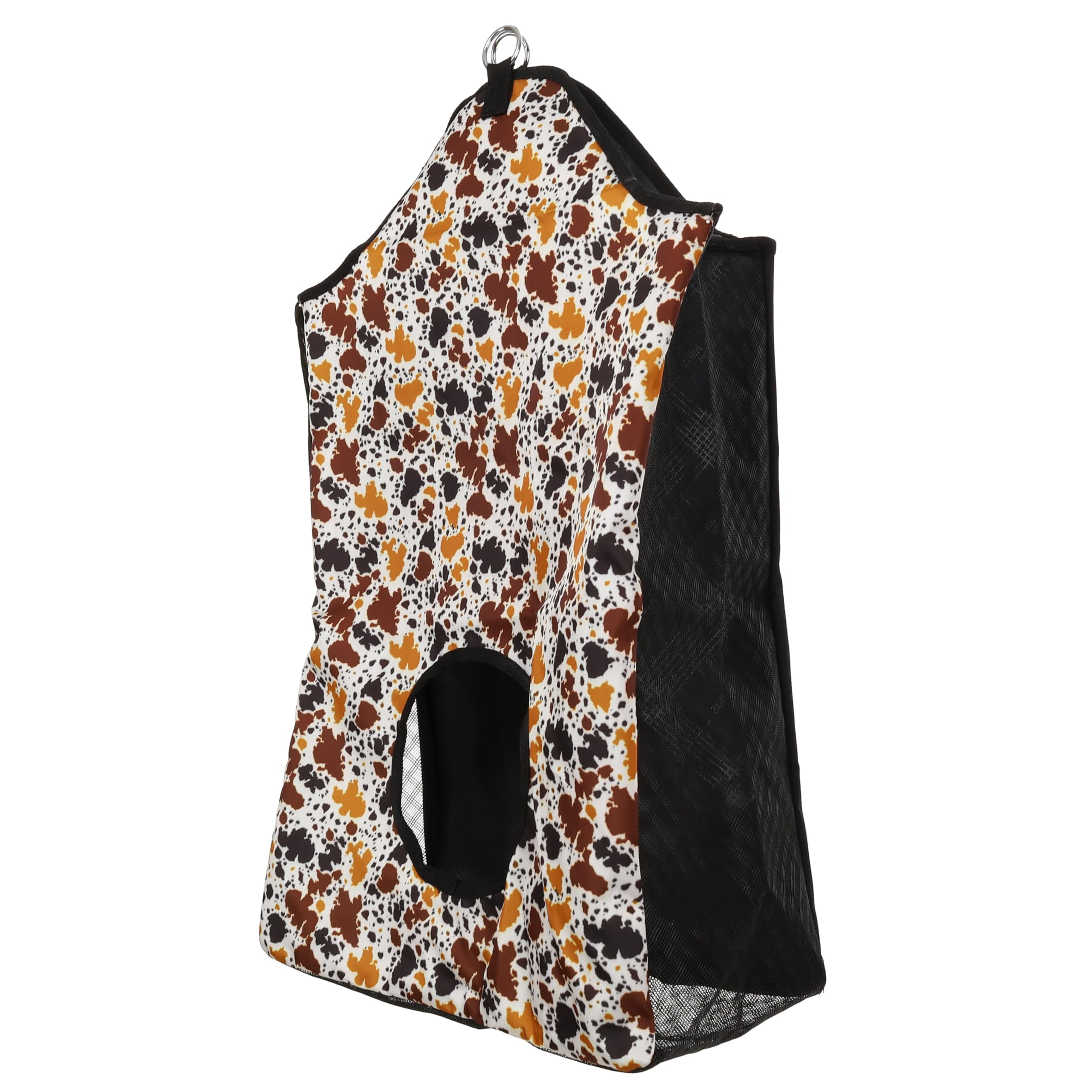 Showman Cow Print Hay Bag w/Mesh Sides & Bottom