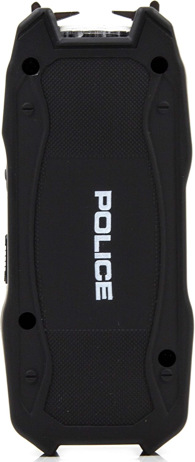 Police Stun Gun for Self Defense 1901 – High Voltage Mini Rechargeable with LED Flashlight, Compact & Heavy Duty – Personal Security for Women Men – Black Police Stun Gun for Self Defense 1901 – High Voltage Mini Rechargeable with LED Flashlight, Compact & Heavy Duty – Personal Security for Women Men – Black