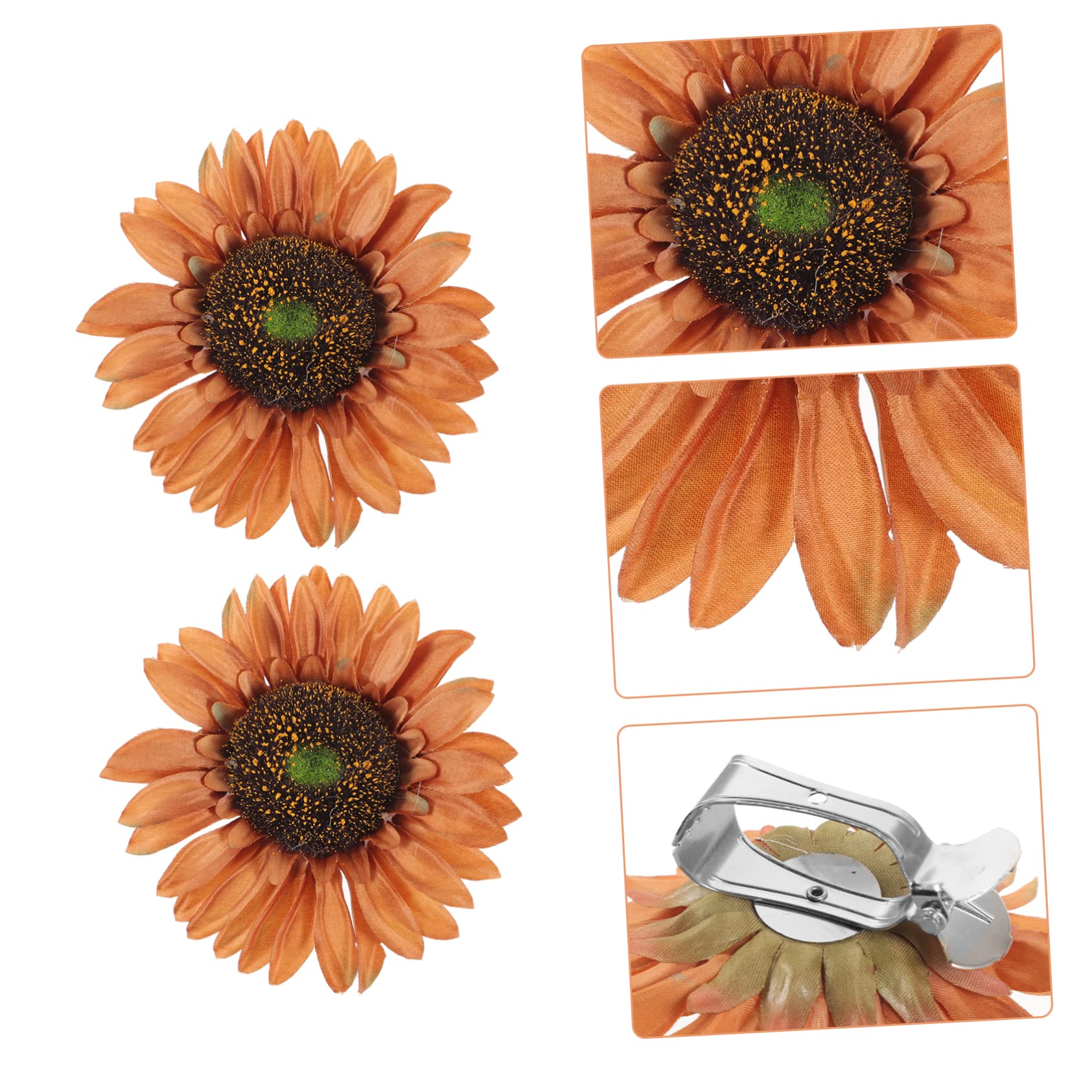 Alipis 10stücke Sonnenblumen Vorhang Raffhalter Clips Einfache Montage Ohne Bohren Für Schlafzimmer Wohnzimmer Und Büro Stabile Gardinen Halterung Aus Robustem Material