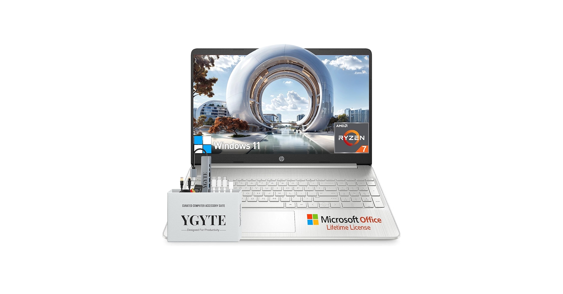 Amazon.com: HP Laptops 15.6 Inch, AMD Ryzen 7(8 cores), 15