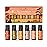 Folkulture Essential Oils for Diffuser Oil | Fall Essential Oils Set of 6 x 0.34 fl oz | 60 ml Fragrance Oil | Diffuser Oils Fall Scents for Home | Vanilla Essentials Oils - Pumpkin Spice