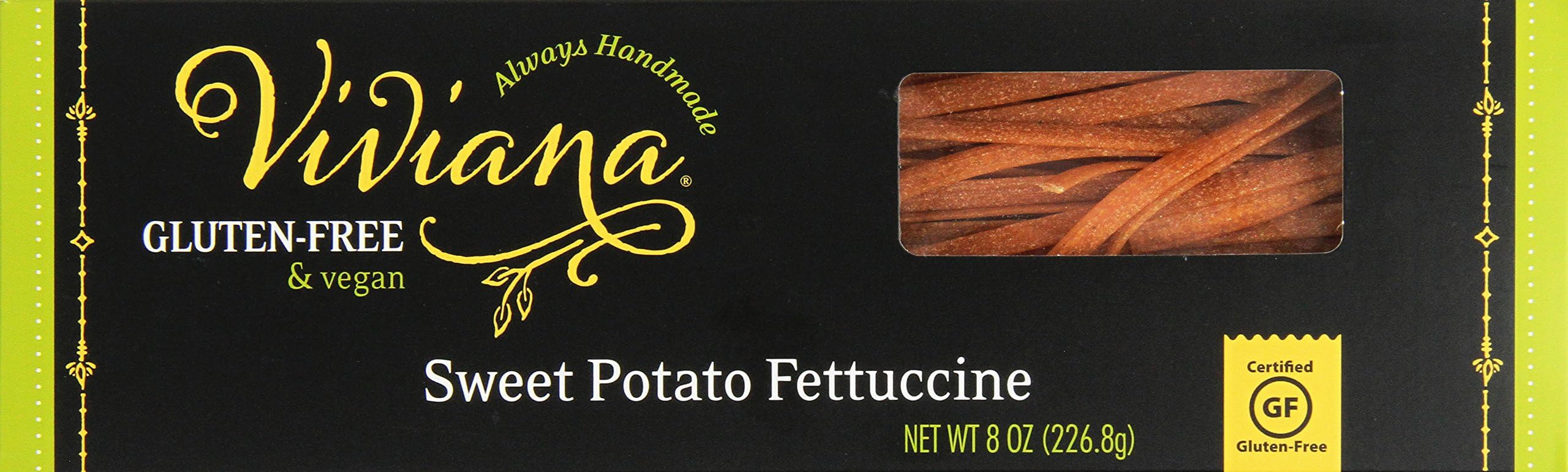 Viviana Certified Gluten-Free Sweet Potato Fettuccine, 8 Ounce