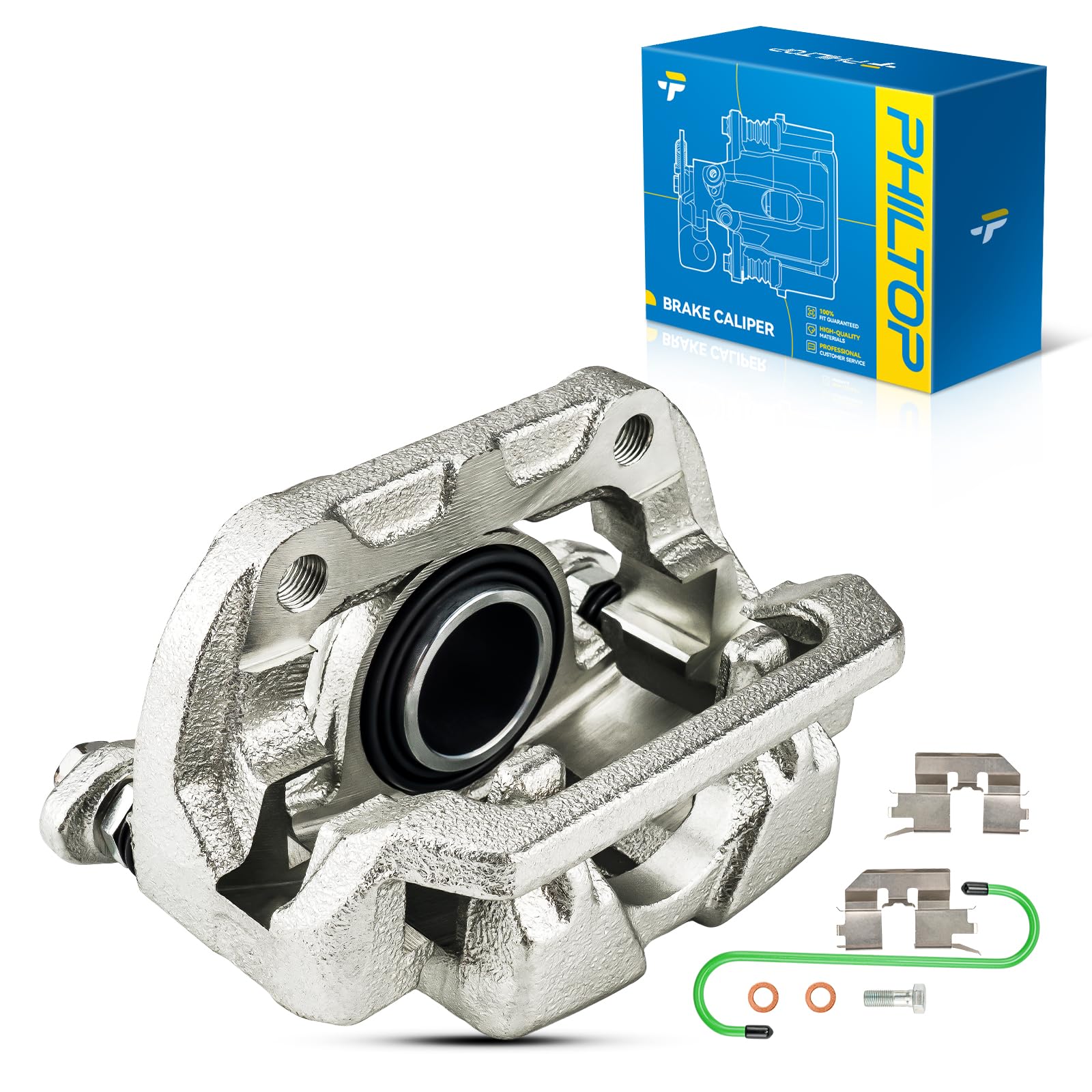 PHILTOP Rear Left Brake Caliper for 2005-2010 Honda Odyssey 43019SHJA01