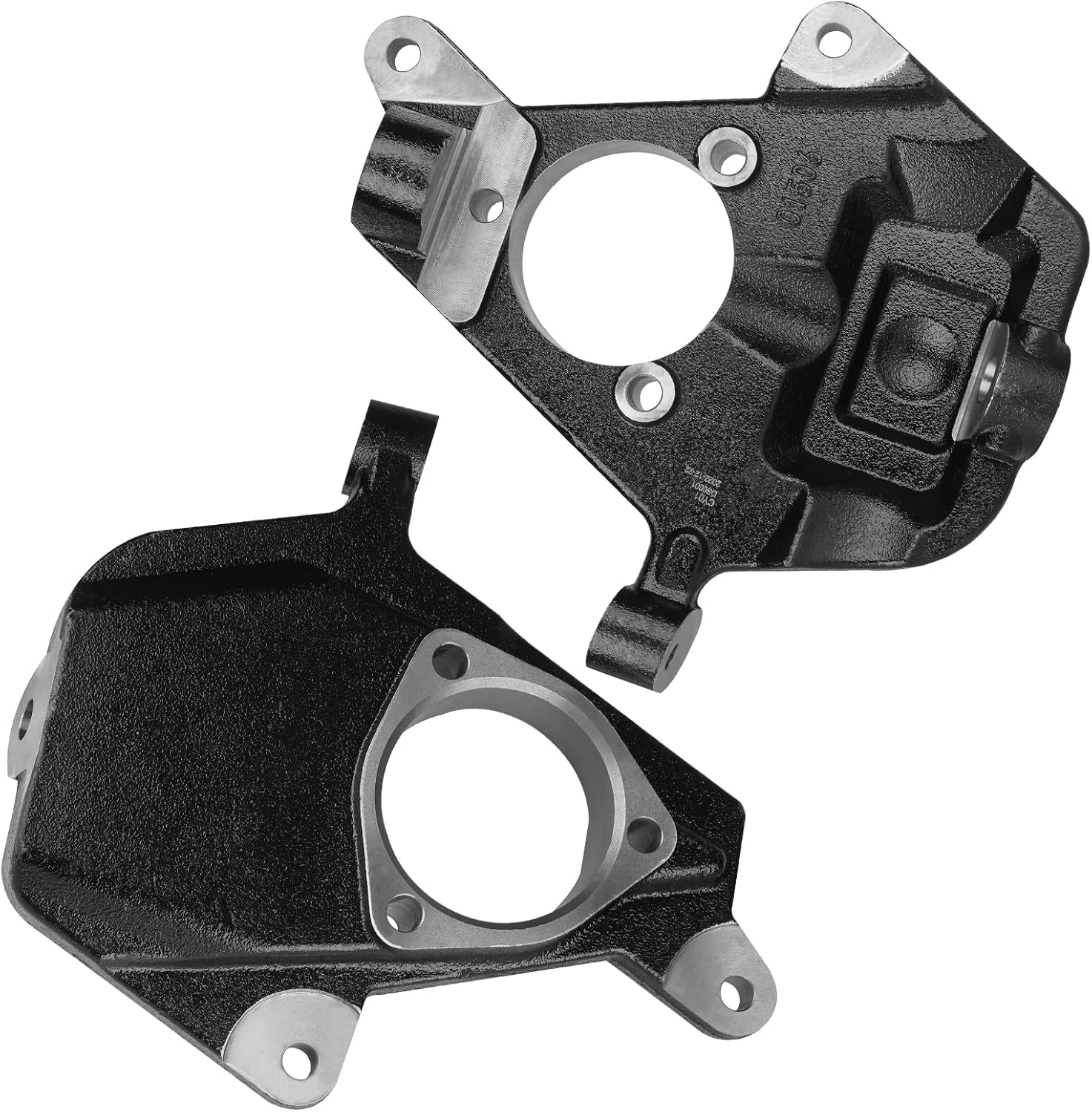 2“ Front Drop Lowering Spindles Set Fit For 1999-2007 Chevy Silverado 1500 for GMC Sierra 1500, fit for GMC Yukon 1999-2006 for Chevy Tahoe, fit for Chevy Suburban 2000-2006 for Escalade, 2WD 4WD AWD