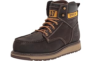 Caterpillar Steel Toe Construction Boots: Calibrate Comfort and Protection