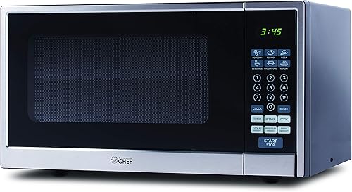 Miniatura 2 de Commercial Chef Countertop Microwave, 1.1 Cubic Feet, Black With Stainless Steel Trim &amp; Keurig K-Classic Coffee Maker K-Cup Pod, Single Serve,