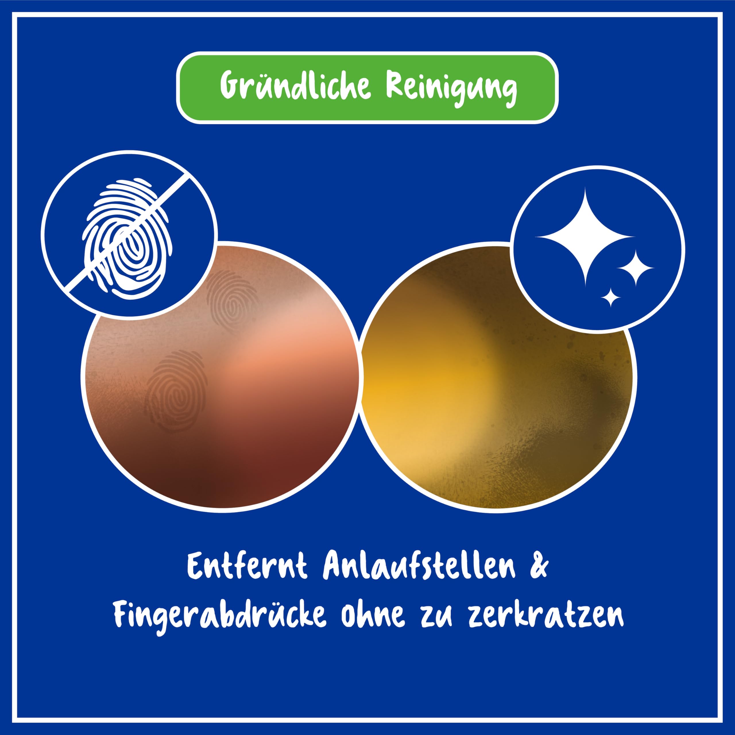 Poliboy Entretien laiton cuivre – Polissage brillant contre le ternissement – Nettoyant laiton avec cire de carnauba – 3 x 200 ml – Avec chiffon en coton – Fabriqué en Allemagne