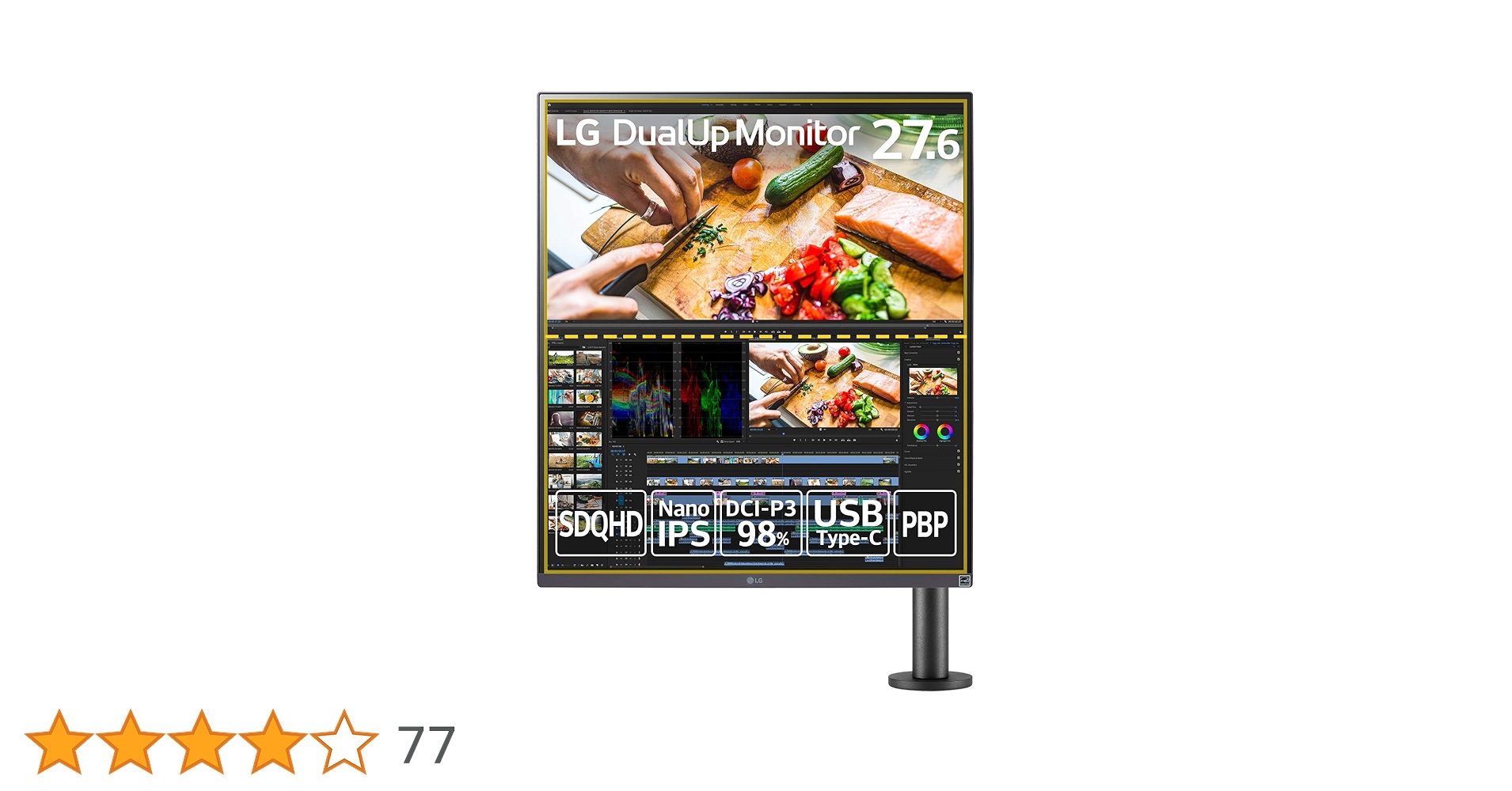 Amazon.co.jp: LG デュアルアップ モニター 28MQ780-B 27.6インチ