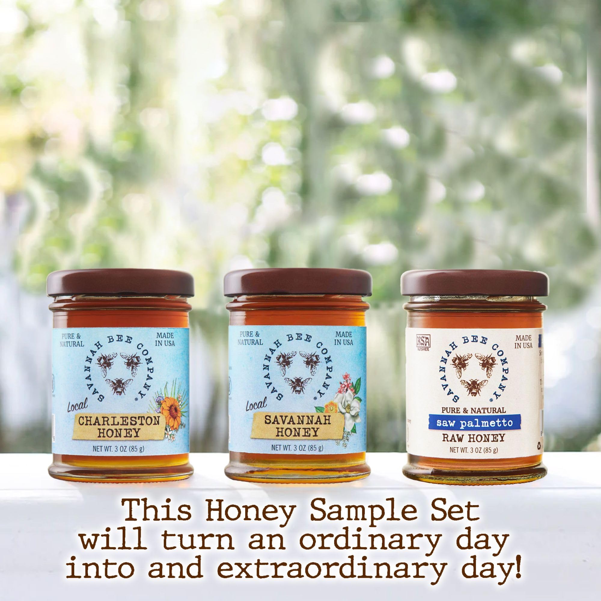 Amazon.com : Savannah Bee Honey Sample Set - Tupelo Honey