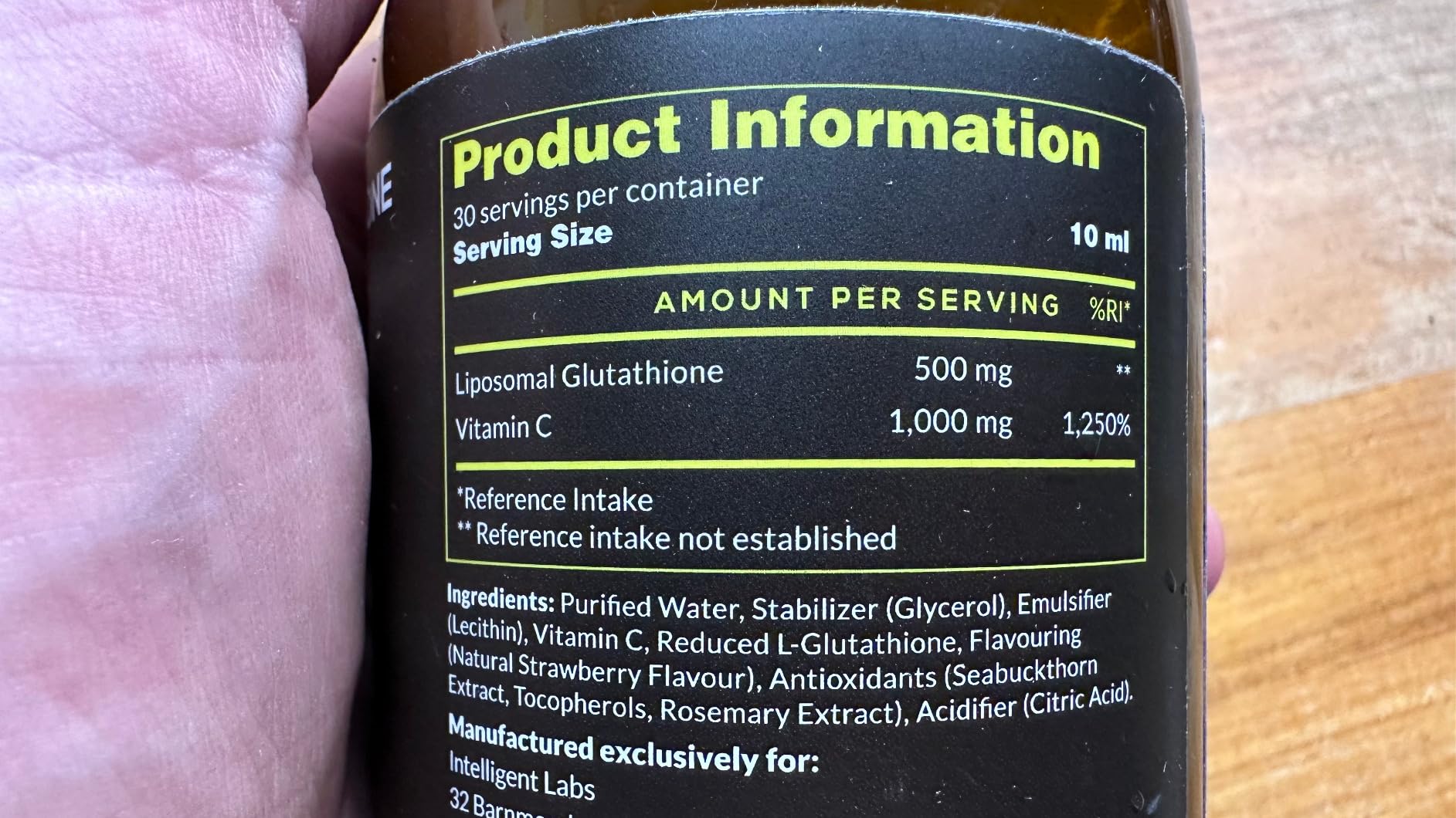 intelligent labs liposomal glutathione Intelligent Labs Liposomal Glutathione + Vitamin C, Uganda