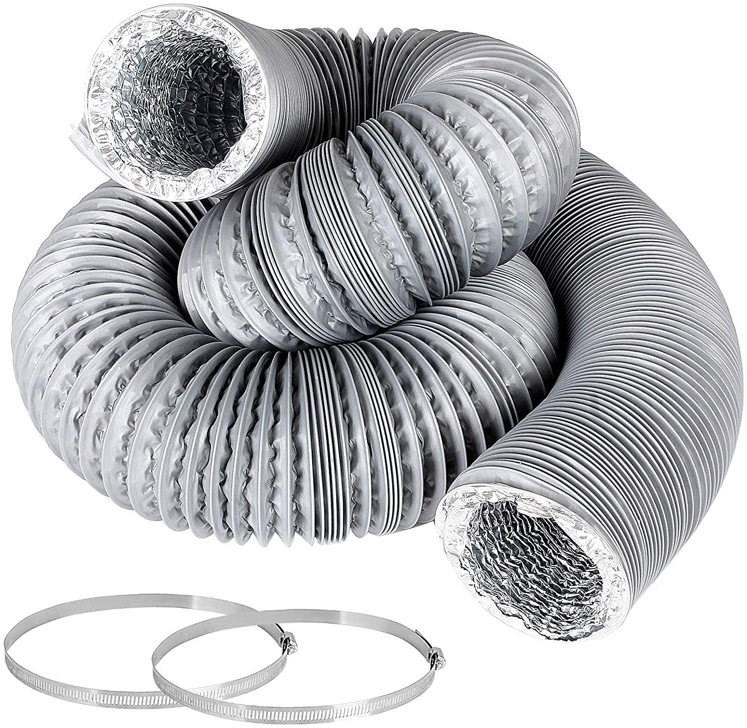 Buy Tumble Dryer Vent Hose, Ventilation Ducting Aluminium Flexible Fan