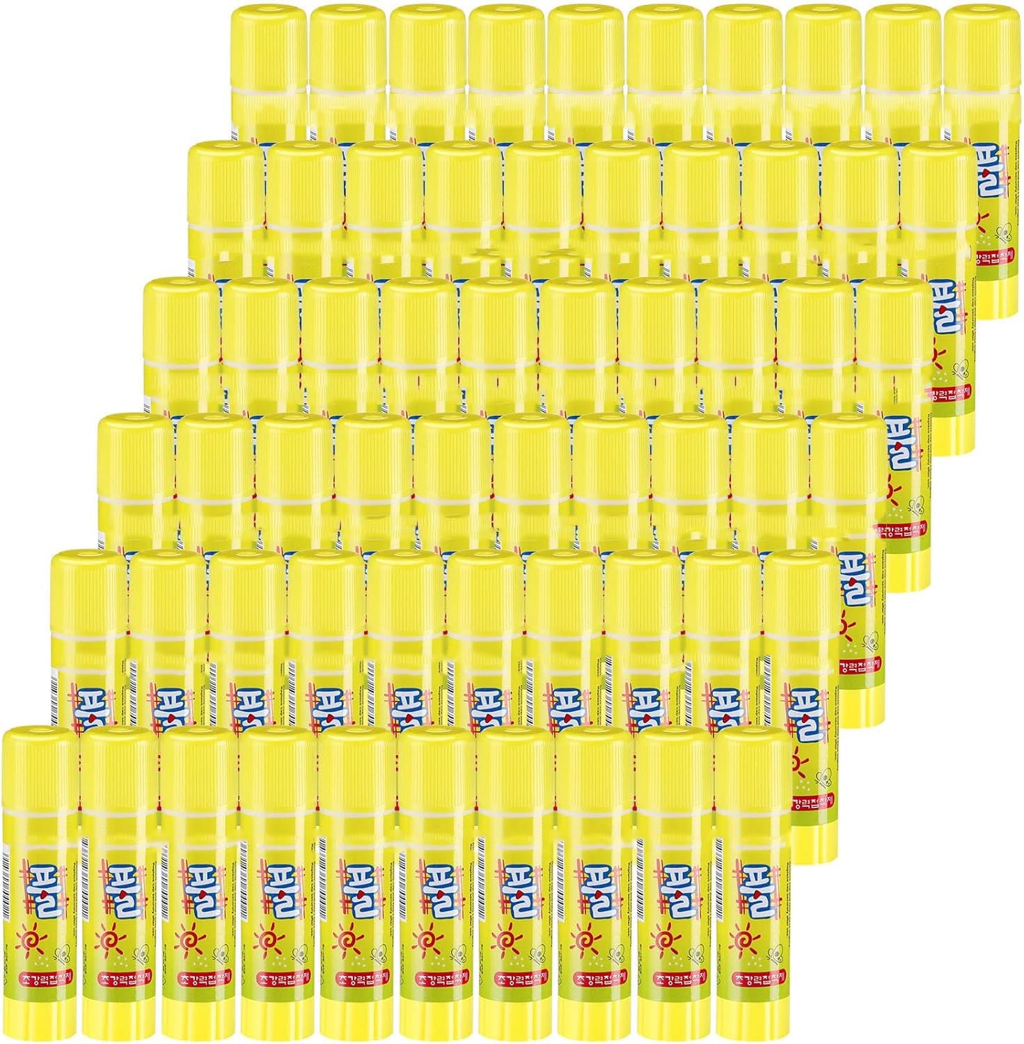 – NALACAL White Glue Stick, Washable Glue Stick for Crafts Home School Classroom Students Teachers Employees Scrapbooking Crafting Supplies, Art Supplies Safe Easy to Spread Adhesive (60, 0.24 Ounce)