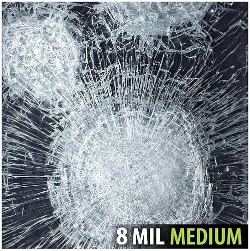 Miniatura 7 de BDF S8MB35 - Película de seguridad y control de deslumbramiento para ventana, 8 mil, color negro, 35 (mediano), 48 pulgadas x 24 pies