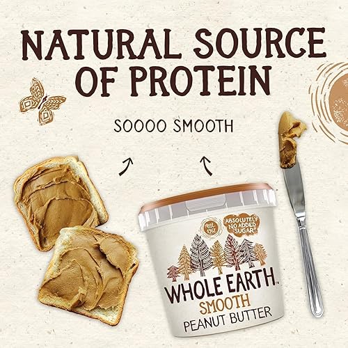 Miniatura 5 de Whole Earth Mantequilla de maní suave 2.2 lbs