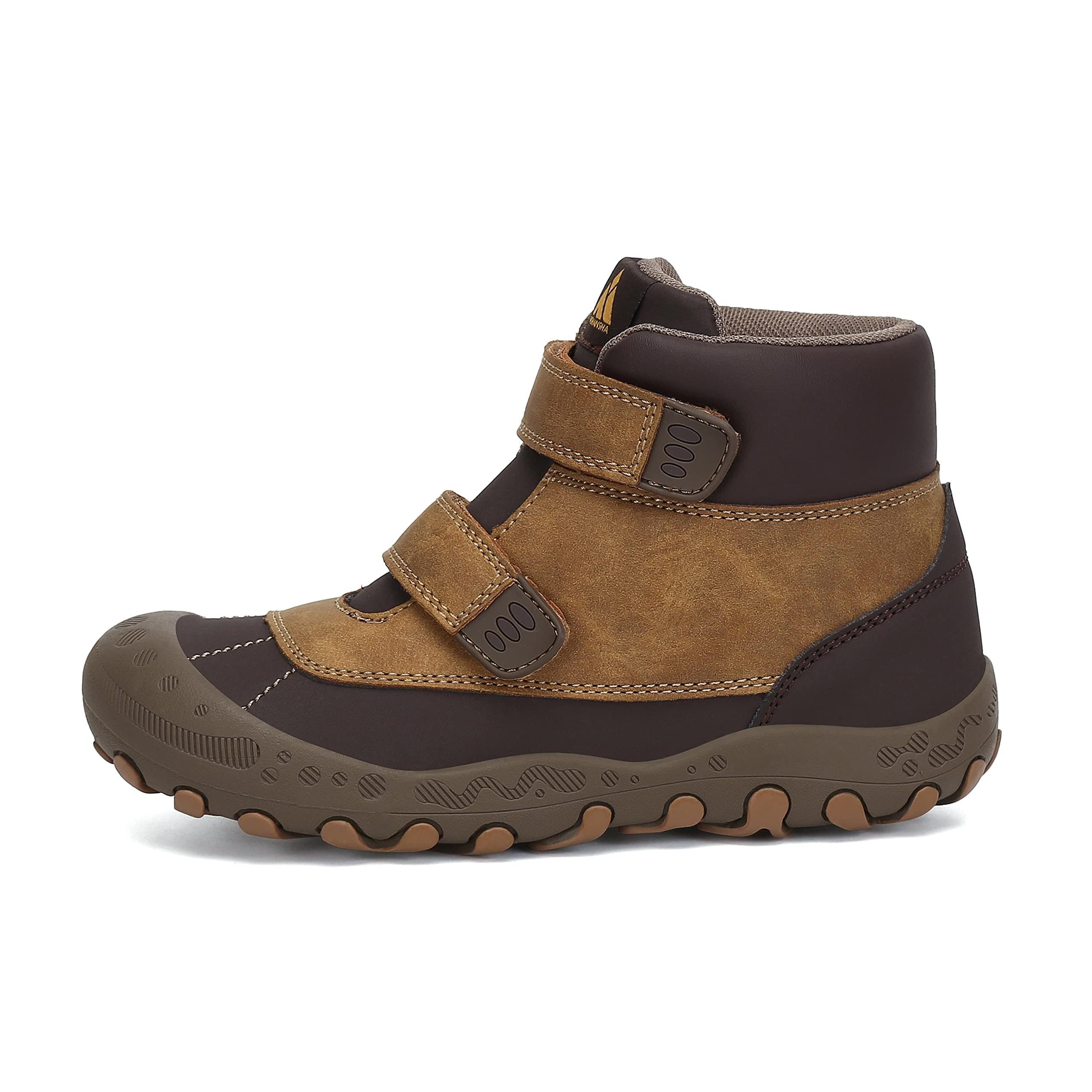 Mishansha Kinder Wanderschuhe rutschfest Leicht Trekking Wanderstiefel für Jungen Mädchen Gr.24-38