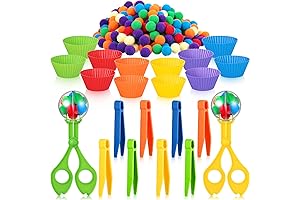 142 Pieces Large Pack Classroom Tub Essential Sensory Bin Filler