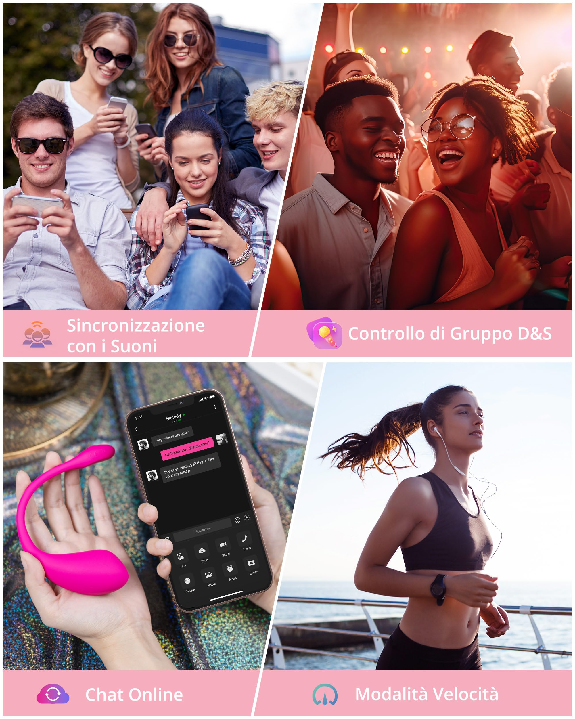 Sex Toys Donna LOVENSE Lush 2 Vibratore Bluetooth App Control, Punto G Vibratore per Wireless a Distanza per Donna, Modalità di Vibrazione Personalizzate illimitate