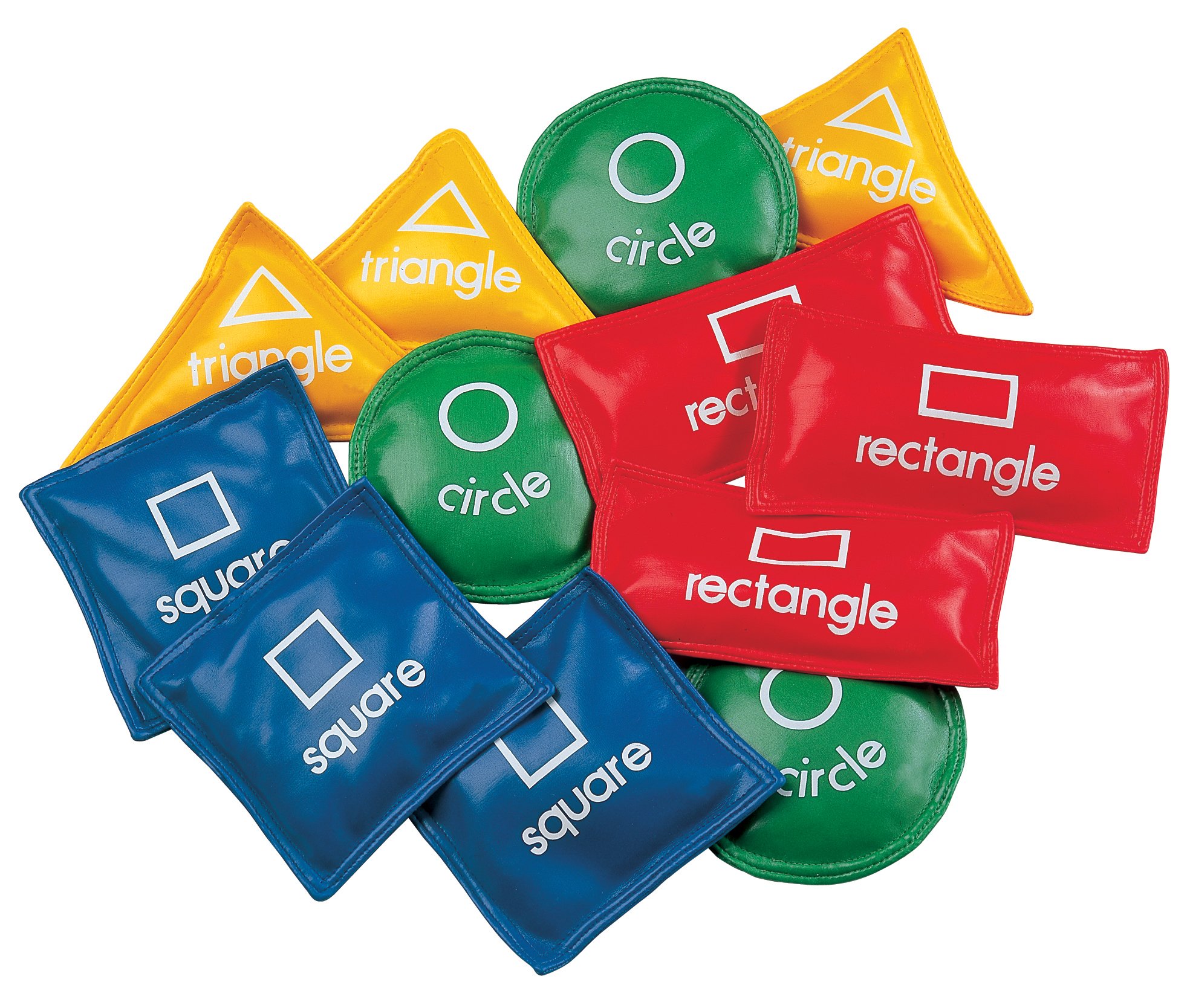 Champion Sports Educational Themed Colored Learning Bean Bag Set - Alphabet, Colors, Geometric, and Numbers