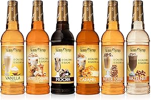 Jordan's Skinny Syrups Sugar Free Coffee Syrup Sampler Pack