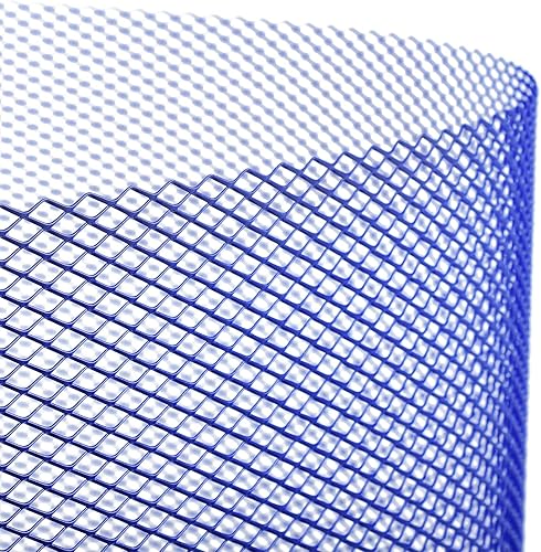 Miniatura 66 de AggAuto Malla universal para parrilla de automóvil de 40 x 13 pulgadas, de acero inoxidable revestido de cloruro de polivinilo, rejilla