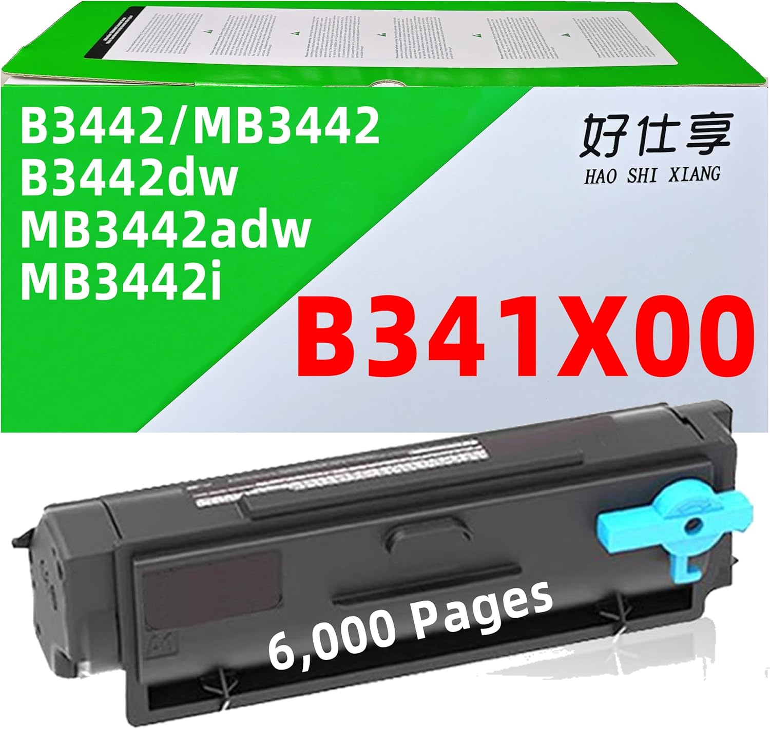 Compatible 55B0ZA0 Imaging Unit Drum Unit for Lexmark B3340 B3340dw B3442 B3442dw MB3442 MB3442adw MB3442i Laser Printer (55B0ZA0-1Pack-40000Pages)
