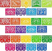 DomeStar 3 Packs 54 Ft Mexican Cinco De Mayo Party Decoration, Fiesta Party Decoration Mexican Banner Papel Picado Banner Dia De Los Muertos Day of the Dead Hanging Decor Home Supplies