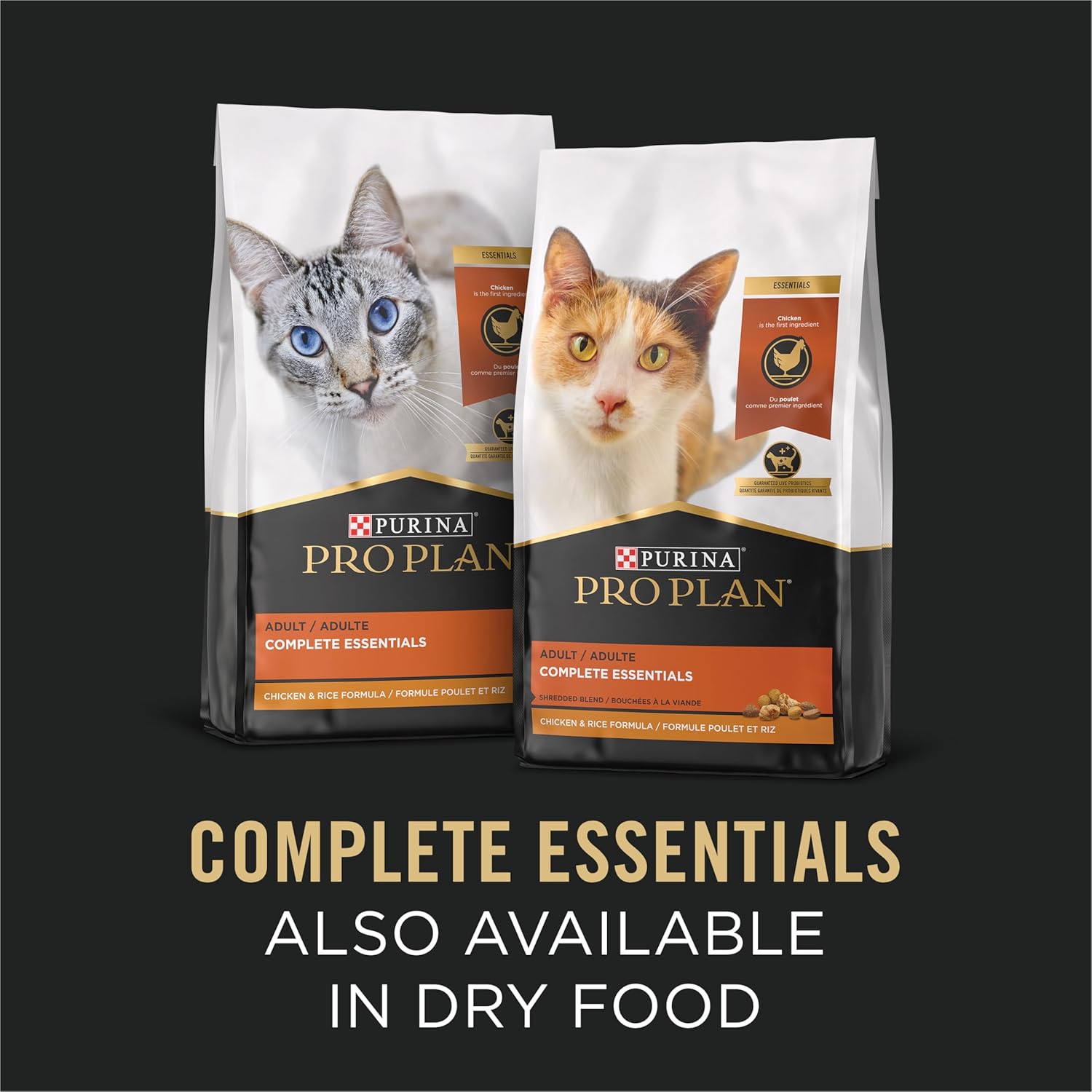 Purina Pro Plan Grain Free Pate Wet Cat Food, Complete Essentials Turkey and Vegetables Entree - (24) 5.5 oz. Cans Turkey & Vegetable (24) 5.5 oz. Cans