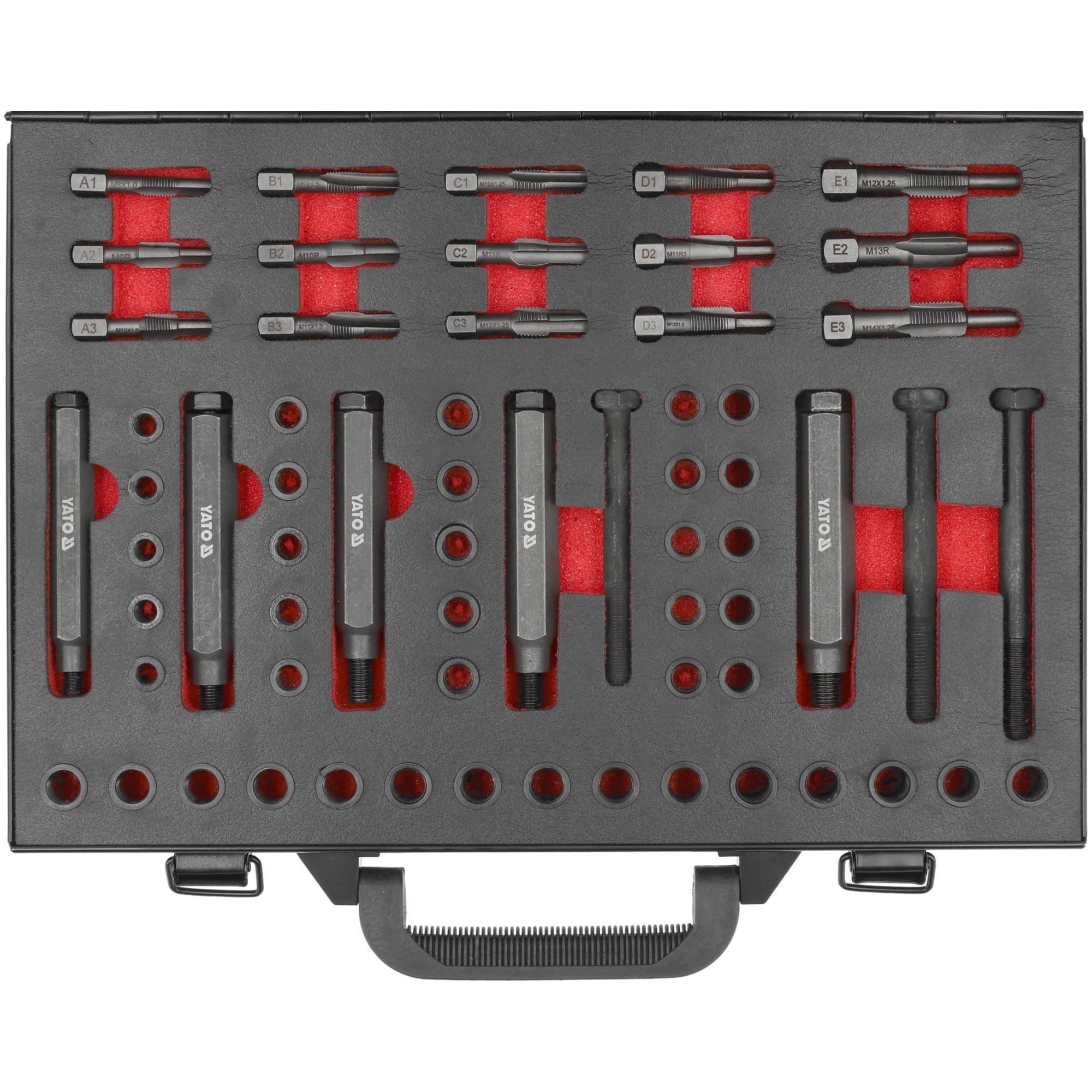 YATO YT-17711 Kit Kit attrezzi per filettare Candela d'accensione