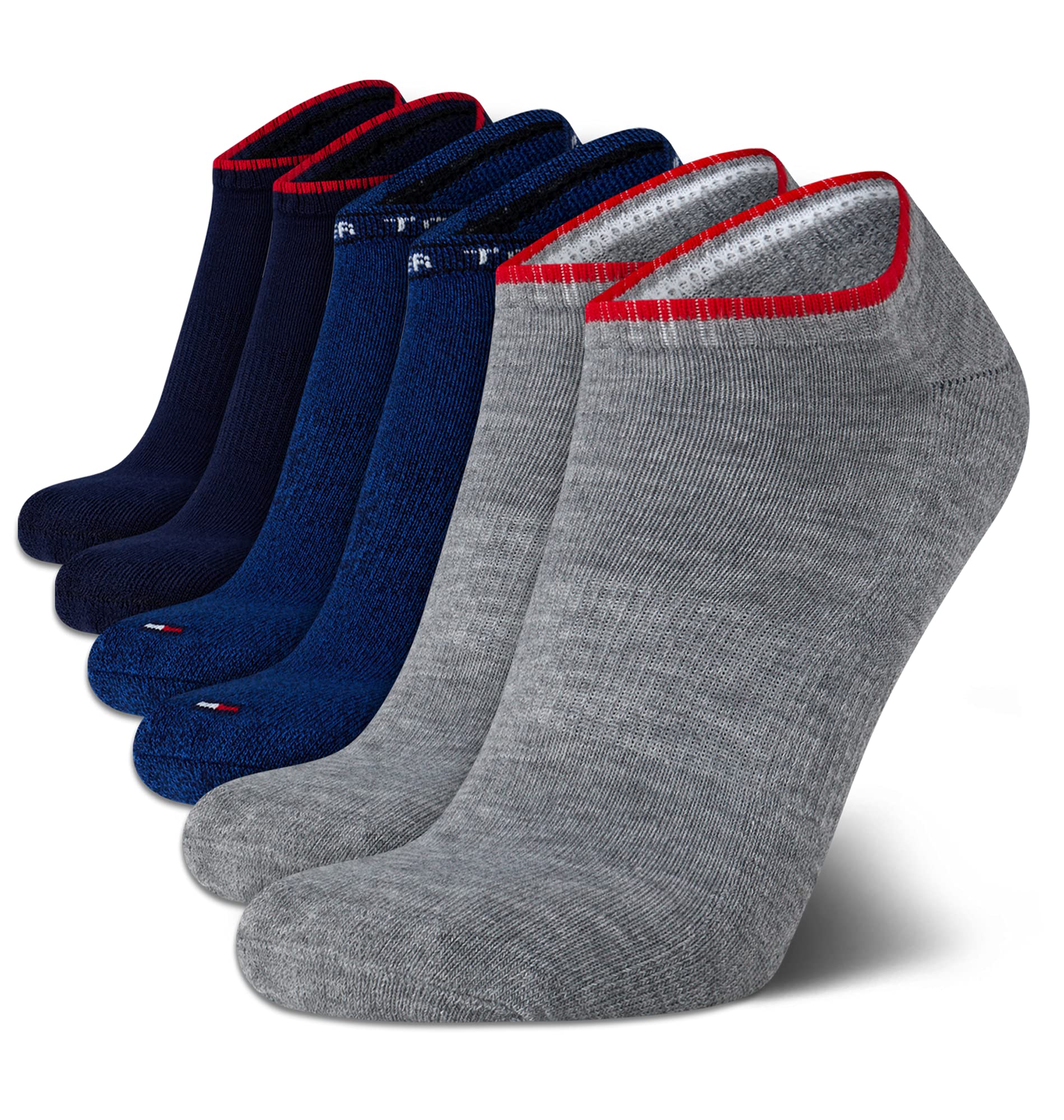 Sponsored Ad - Mens No Show Socks - 6 Pack Lightweight Performance Stretch Athletic Invisible Shoe Socks Liners for Men