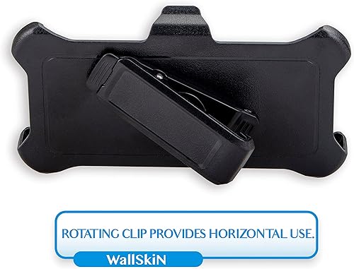 Miniatura 8 de WallSkiN Paquete de 2 fundas de repuesto con clip para cinturón para Apple iPhone 13 Mini OtterBox Defender Series  Clip para cinturón (funda no