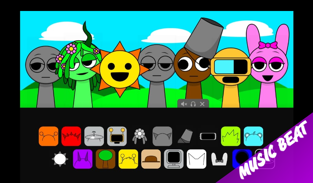 Characters Beat Mix App on Amazon Appstore