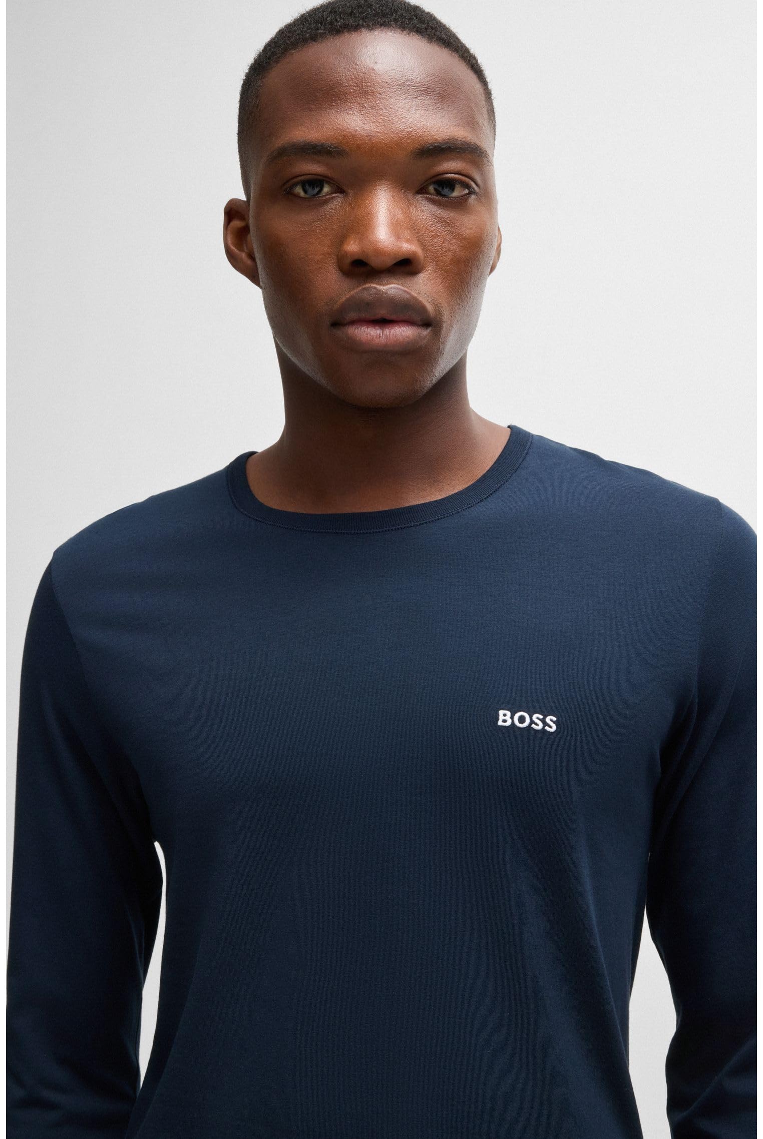 Boss Mężczyźni Lsshirtrn 3P Classic Koszulka z Długim Rękawem, Wielokolorowy, L