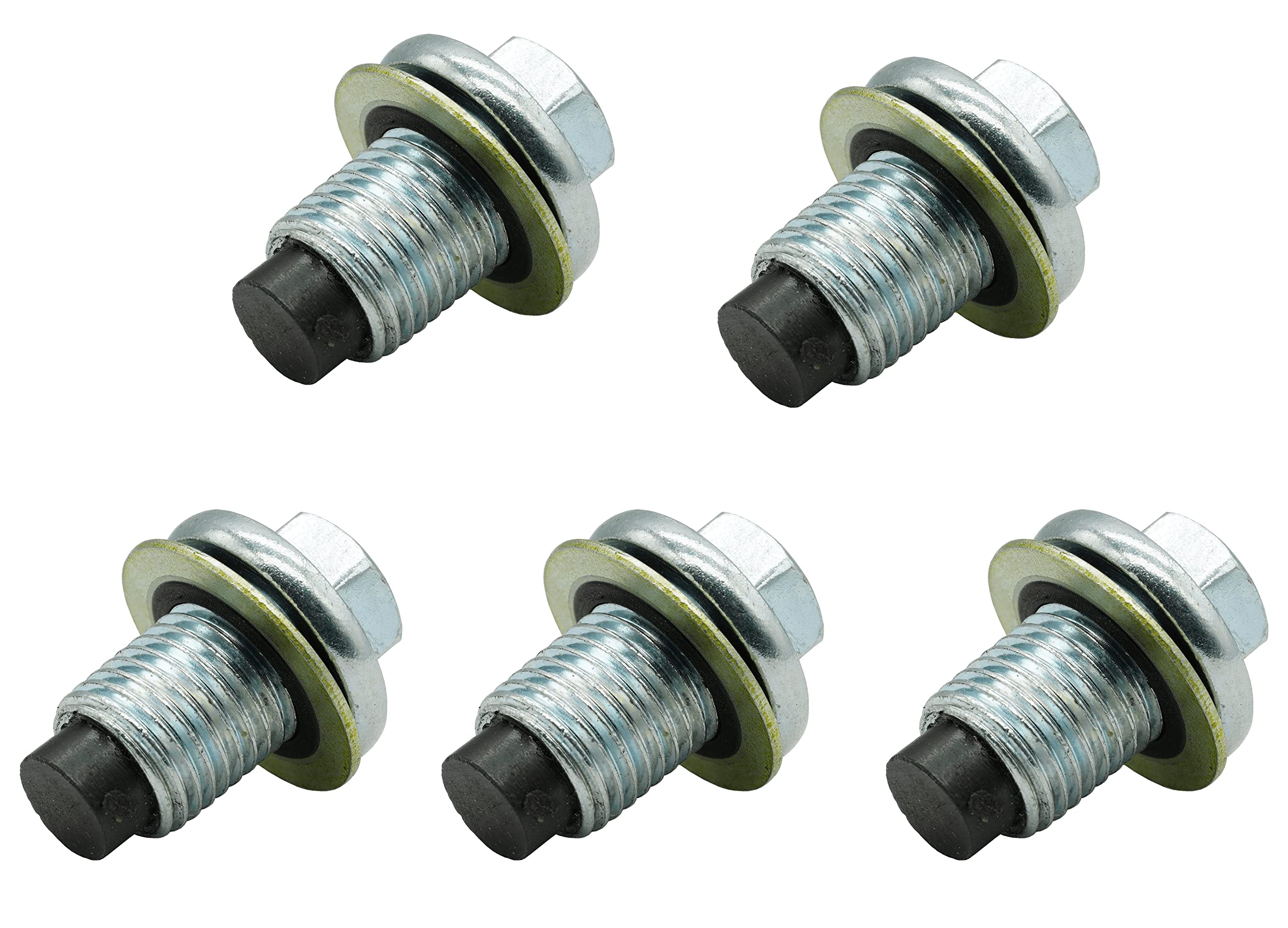 Amazon.com: 5PCS Magnetic Oil Drain Plug M14x1.50 Replace 652166US 