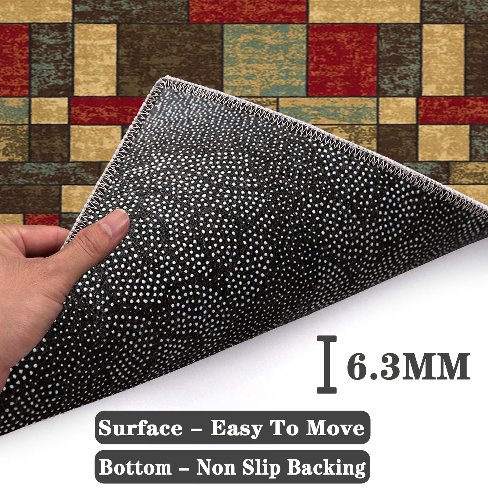 VETCS Gaming Stuhl Unterlage, Bürostuhl Unterlage, Bodenschutz Matte für Bürostuhl, Schreibtischstuhl Unterlage für zu Hause, Bodenschutzmatte für Hartböden, Gaming Teppich für Parkett 100 x 140 cm