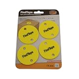 Excell Box Flap Closure (ET-23731): Box Flap Closure / 4-Pack (Yellow with "FindTape" Printing)