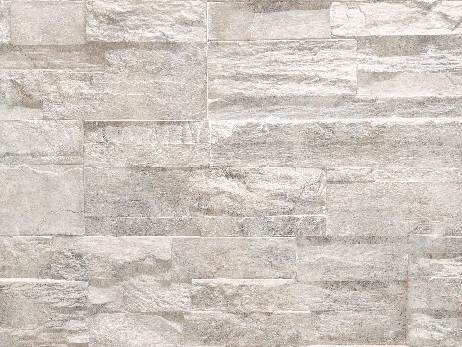 CAMELEO Crédence cuisine adhésive vinyle imitation mur de pierres blanches, 200 x 40 cm - Convient aussi comme adhésif décoratif pour meuble - résistant et imperméable