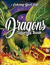 Dragons Coloring Book: An Adult Coloring Book Featuring Magnificent Dragons, Beautiful Princesses and Mythical Landscapes for Fantasy Lovers