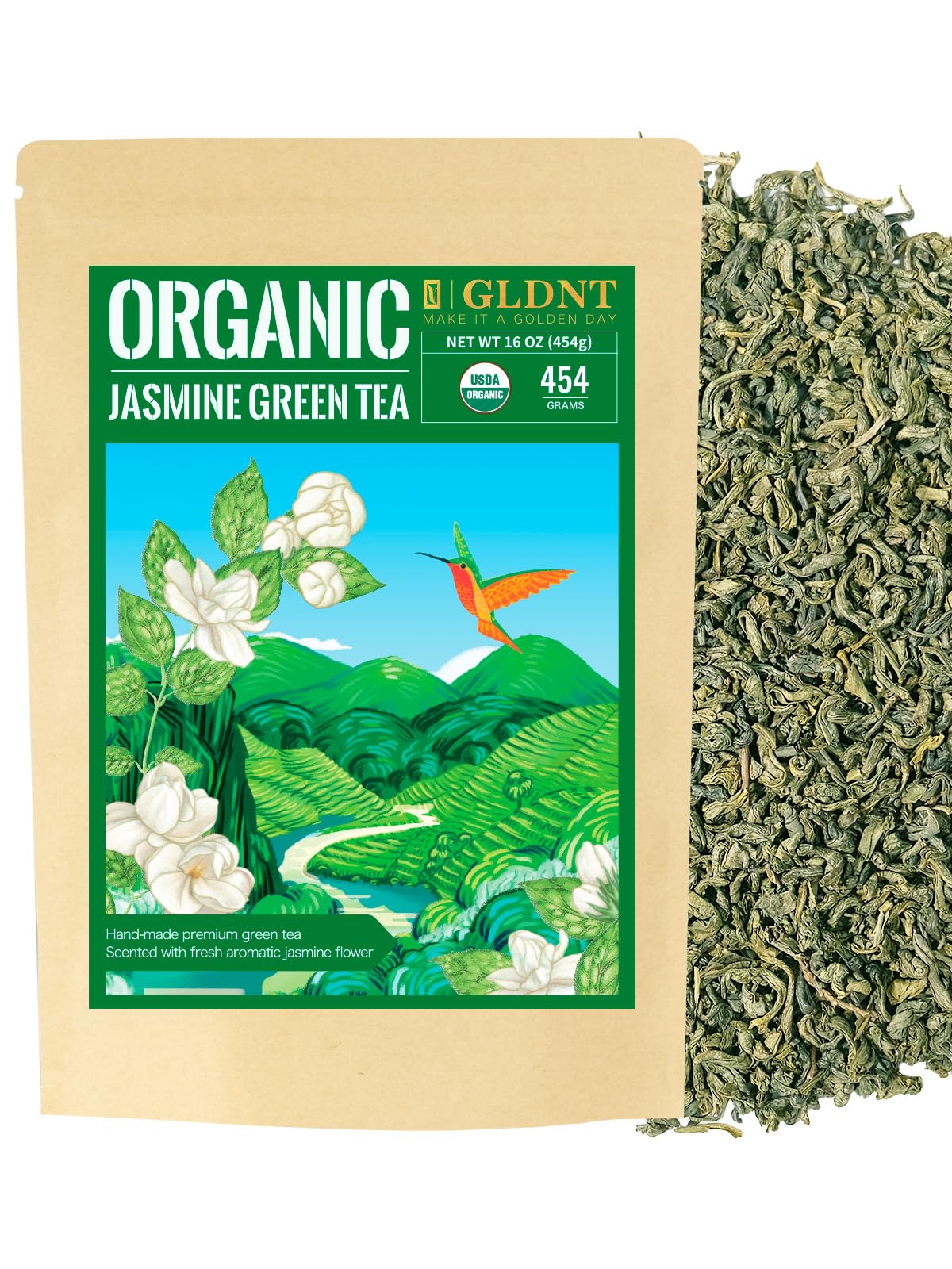 【新品未使用・未開封】TAKIMAKI ORGANIC ミントグリーン Amazon.com : GLDNT Organic Jasmine Green Tea, Organic Jasmine