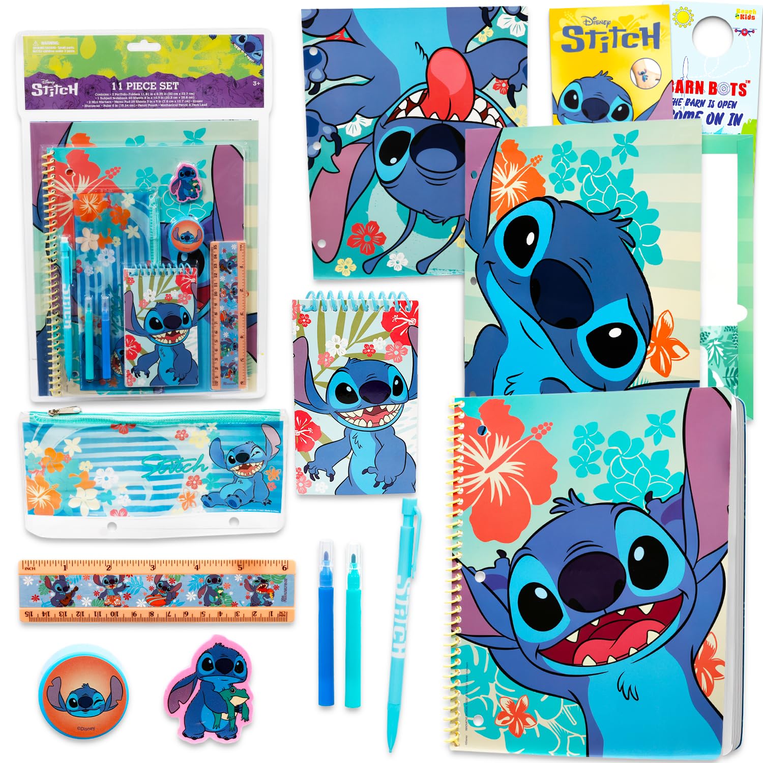 Stitch Series セット Disney Stitch Back to School Set - 13 Pc Bundle with Experiment