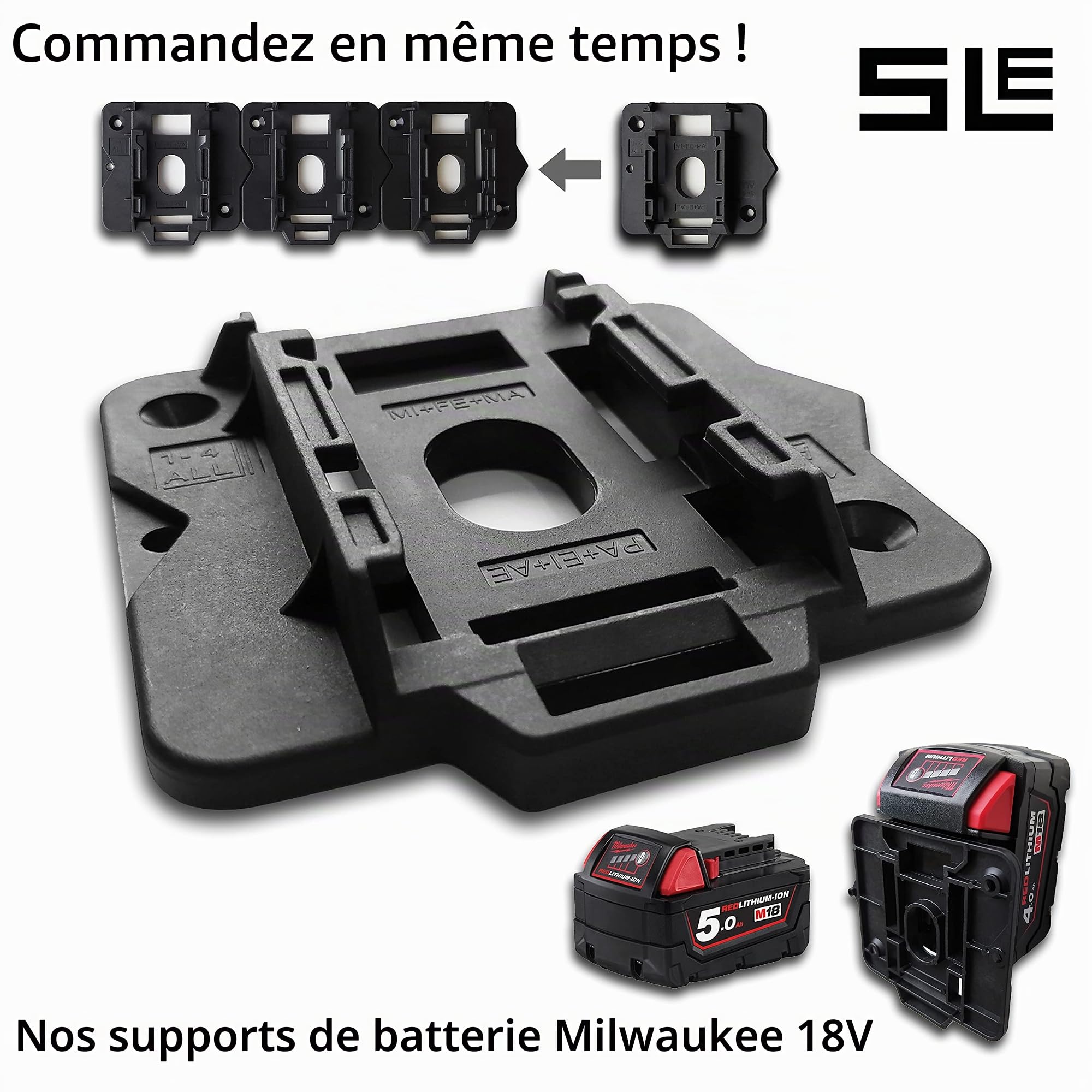 Adaptateur de rail professionnel SLE pour Milwaukee M18 FTR8 / FTR-0X pour rail de guidage Makita/Bosch/Festool/Mafell pour défonceuse à bords Adapter