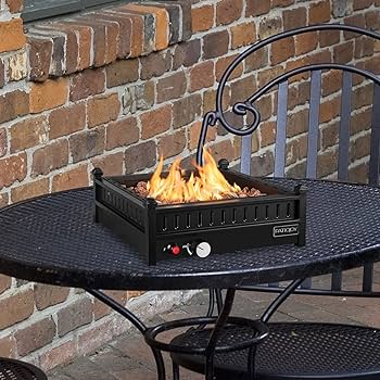 Amazon.com : Tangkula Portable Tabletop Propane Fire Pit