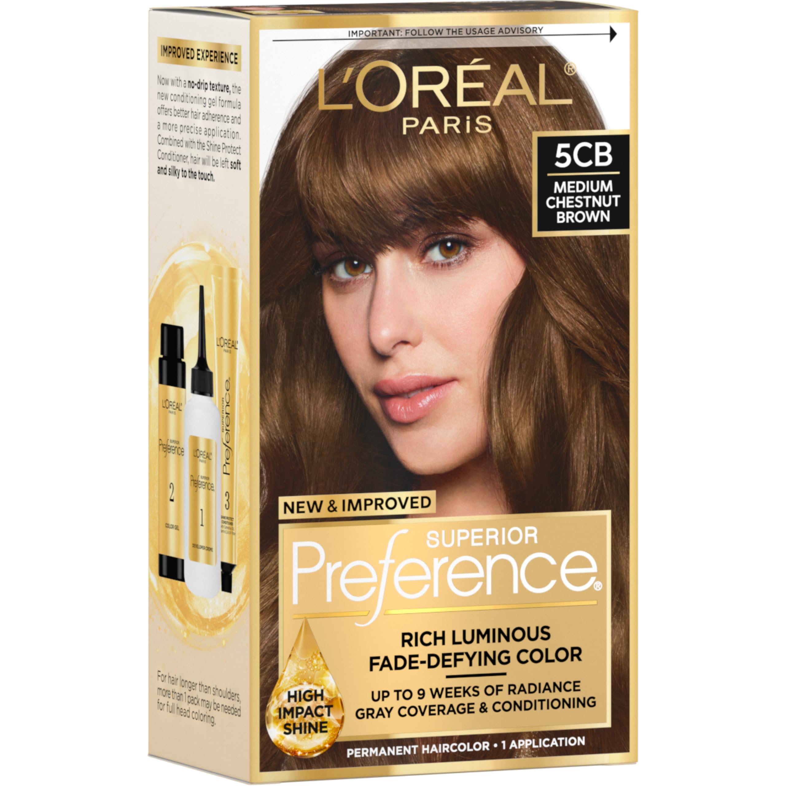 The Hormeye 美容デバイス ブラウン Amazon.com : L'Oreal Paris Superior Preference Luminous Fade